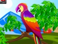 Украсьте симпатичного попугая