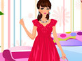 Хорошенькое розовое платье